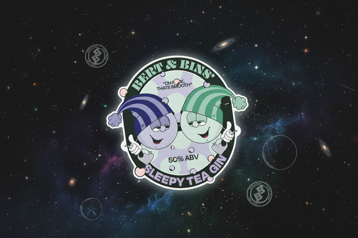 Bert & Bins Sleepy Tea Gin Hero Banner
